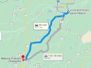 Road Trip, Thailand, Chiang Saen to Chiang Rai