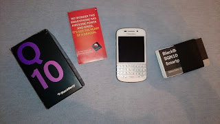 BlackBerry Q10 Vorderseite