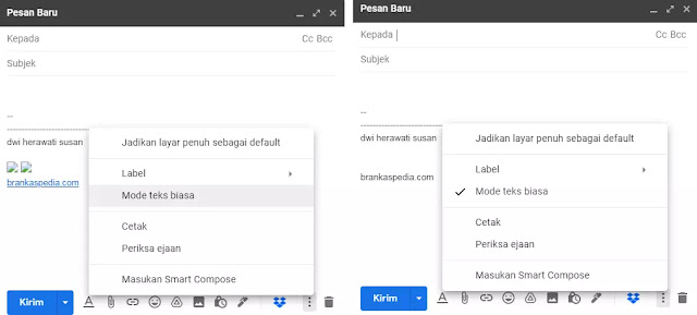 Cara Menyisipkan Tabel Ke Gmail-5