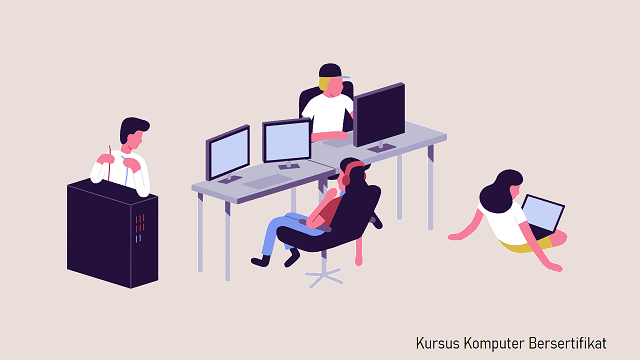 2 Kursus Komputer Bersertifikat Online Kelas, Belajar dan Nambah Skill