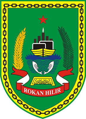 Logo / Lambang Kabupaten Rokan Hilir - Latar (Background) Putih & Transparent (PNG)