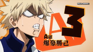 ヒロアカ アニメ 2期3話 雄英体育祭 障害物競走 | 僕のヒーローアカデミア16話 My Hero Academia