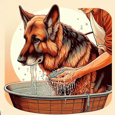 Overcoming German Shepherd Bathing Challenges
