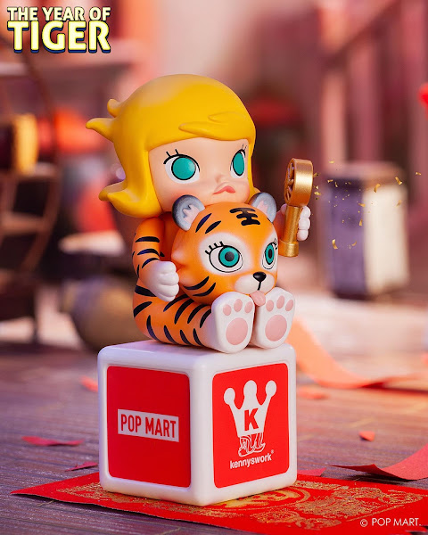 The Year of Tiger Mini Figures Crossover in the Pop Mart Toy Universe