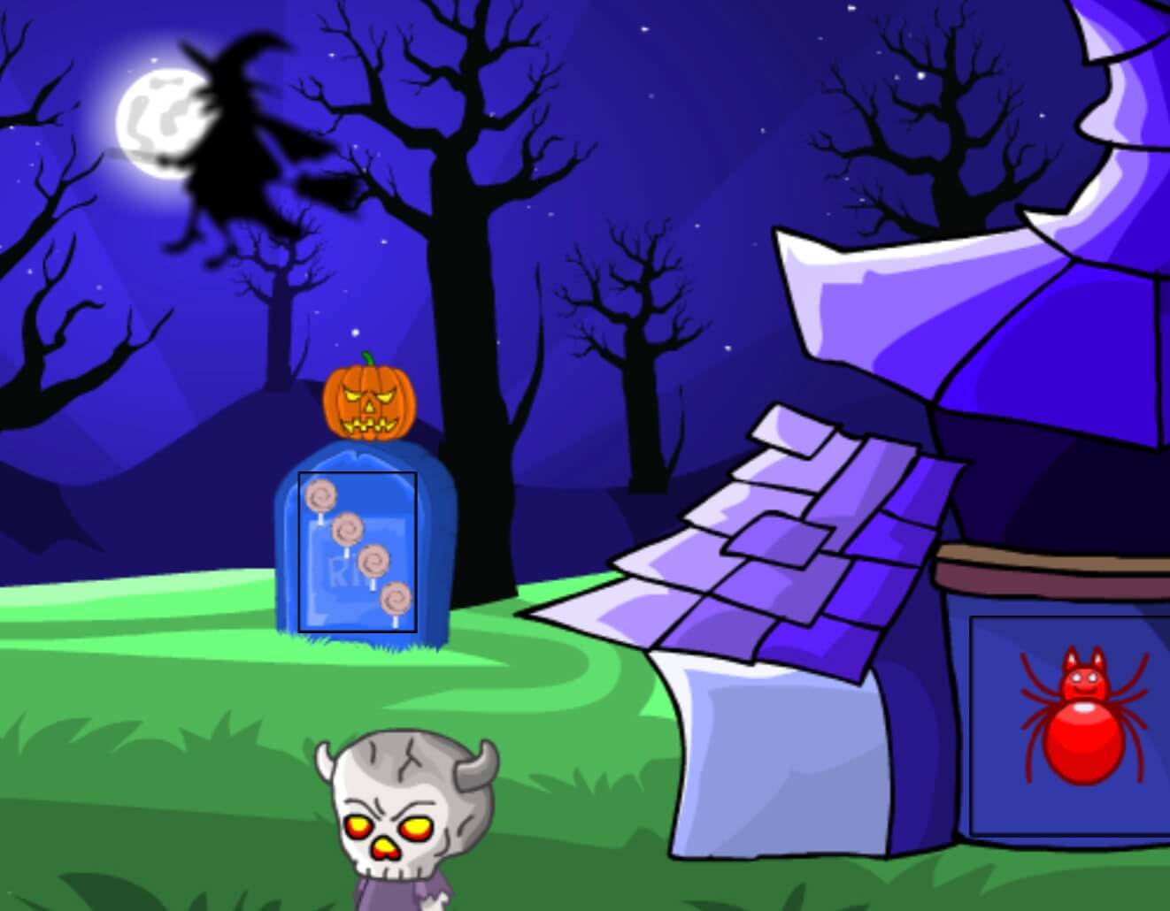 Play Games2Mad Halloween Fores…