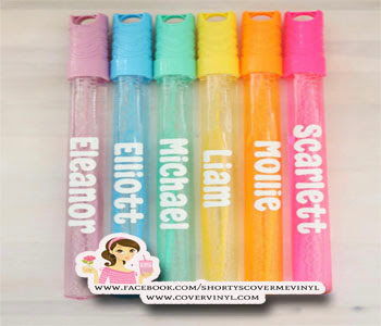 Personalized Bubble Wand