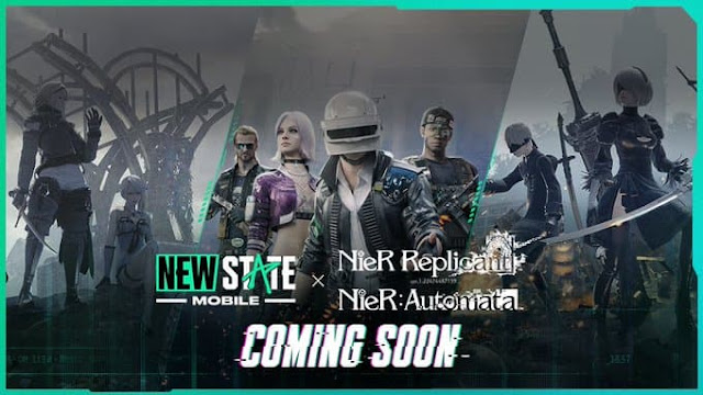 Nier Automata, Replicant arriving to PUBG New State Mobile