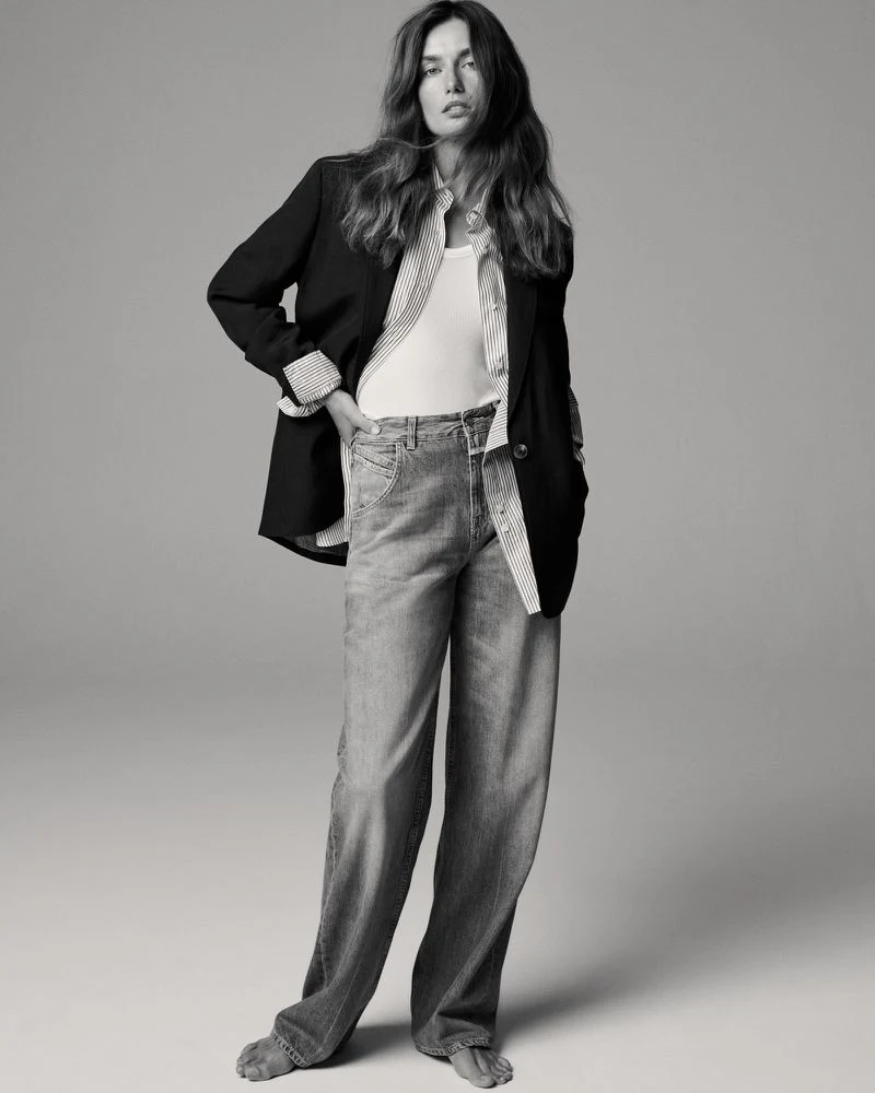 Andreea Diaconu stars in Closed Denim spring-summer 2022 campaign