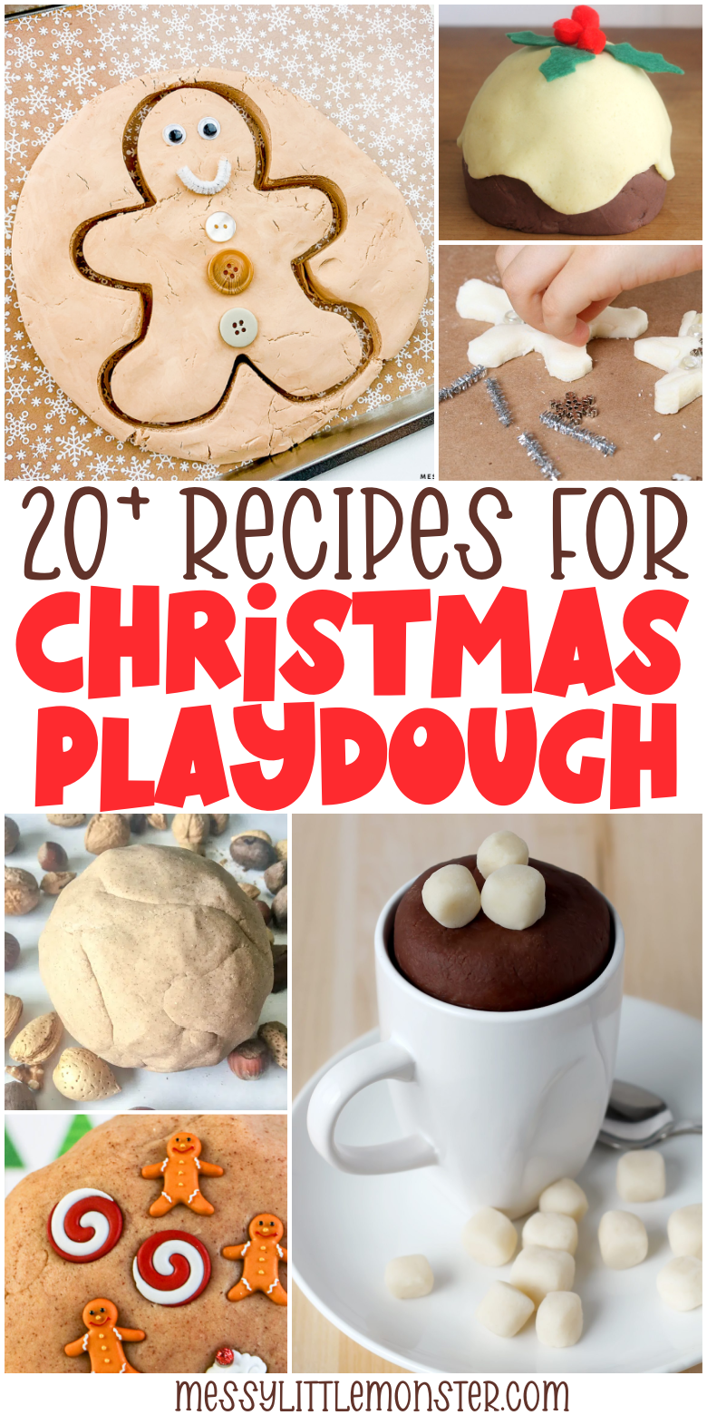 Recipes for Christmas playdough