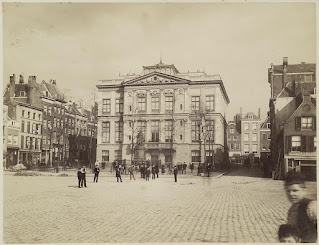 1800s : Achterkant van het Schielandshuis