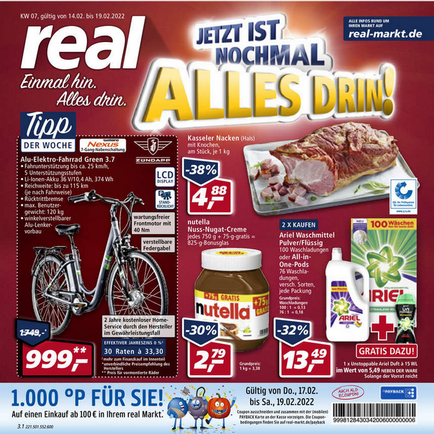 Real angebote-prospekt ab 14.02 2022