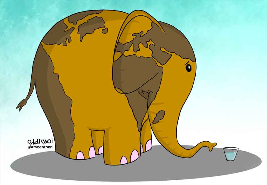 Egypt Cartoon .. Cartoon by Ameen Alhabarah - Saudi Arabia