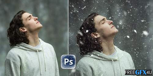 Cool Realistic Falling Snow Effect