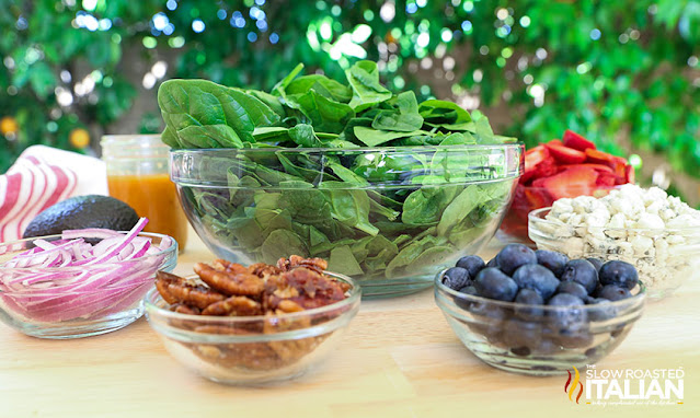 spinach salad with strawberries ingredients