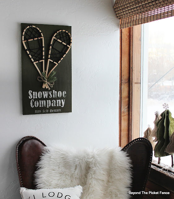 DIY Sign for Winter