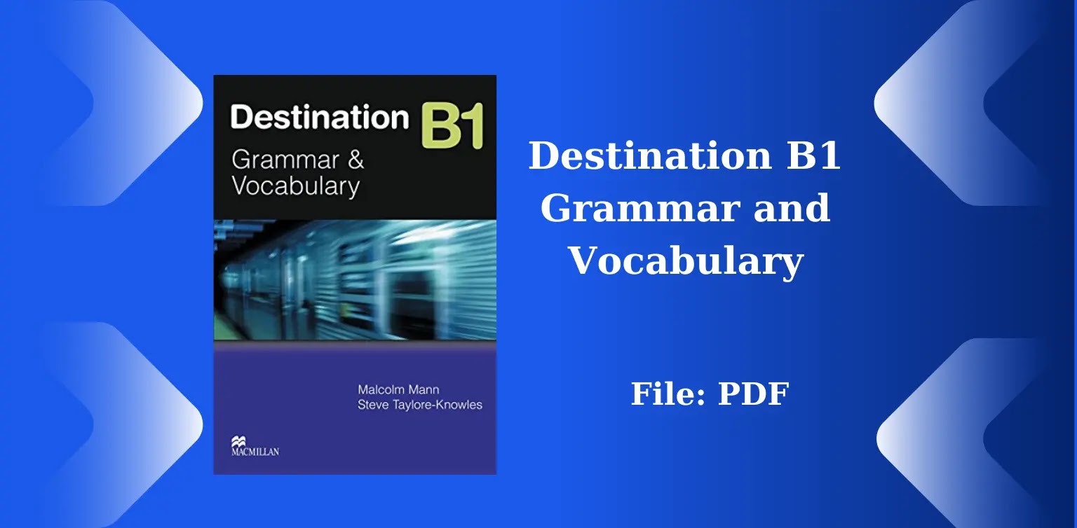 Free English Books: Destination B1 Grammar and Vocabulary ( PDF )