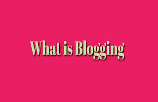 Blogging