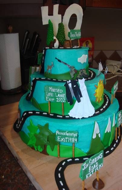 over the hill cake