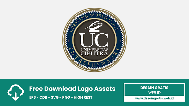 Logo Universitas Ciputra Format Vector PNG HD