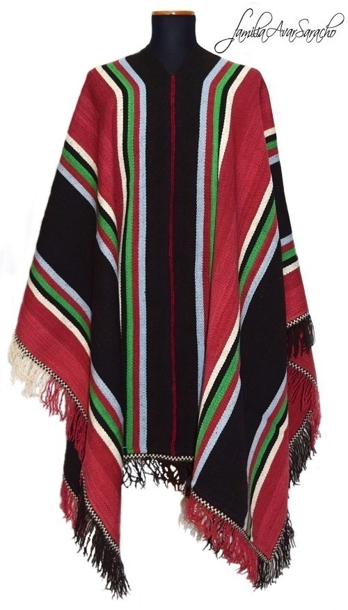 PONCHO Nº 003/10 "Familia Avar Saracho" Ranquel CONSULTE STOCK