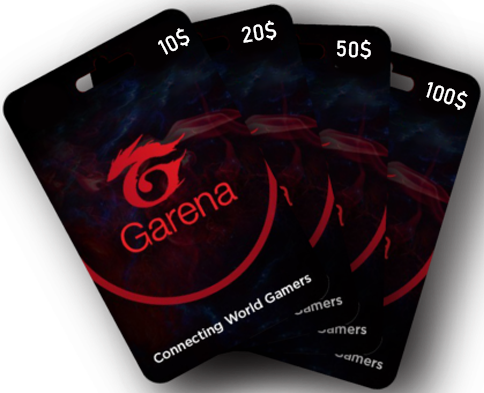 بطاقات غارينا مجانا ومضموان Garena