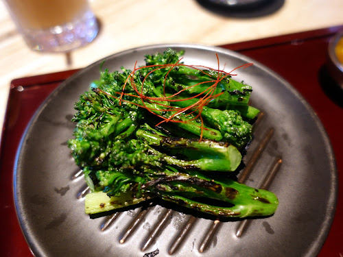 Zoku Restaurant & Terrace 族 at The Hari, contemporary Japanese restaurant Wanchai - Grilled broccolini