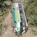 बिलासपुर : HRTC बस और ट्रक की जोरदार टक्कर - पुल से नीचे गिरी बस, 13 यात्री घायल 