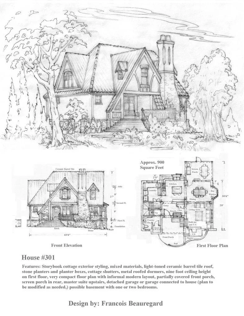 Unique Storybook Homes Floor Plans - New Home Plans Design