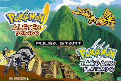 Pokemon Aleteo Dorado and Zarpazo Plateado (Spanish/GBA)