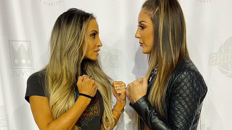 Britt Baker And Trish Stratus Go Face-To-Face In New Photo