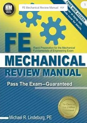 كتاب : FE Mechanical  Engineering Review Manual