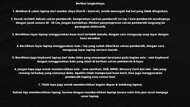 Cara Membersihkan Laptop Bagian Luar Cara Membersihkan Laptop Bagian Luar