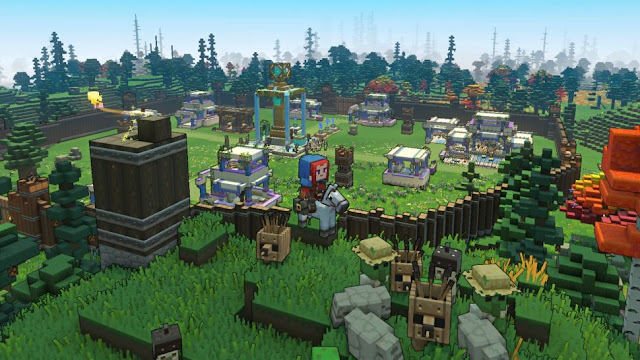 Minecraft Legends PvP "compreenderá caos e diversão", diz Mojang