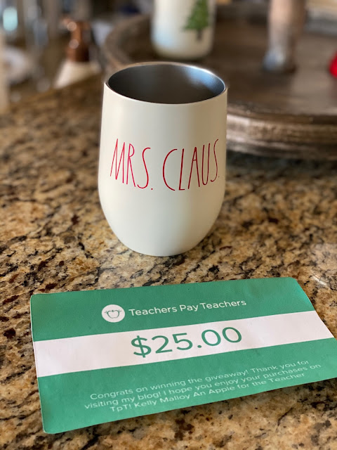 Teacher Giveaway! Weekly $25 Teachers pay Teachers Gift Card Giveaway December 13, 2021