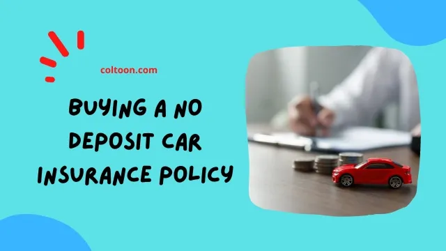 No Deposit Car Insurance