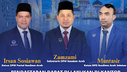 NasDem Aceh Selatan Buka Penjaringan Bakal Calon Bupati dan Wakil Bupati