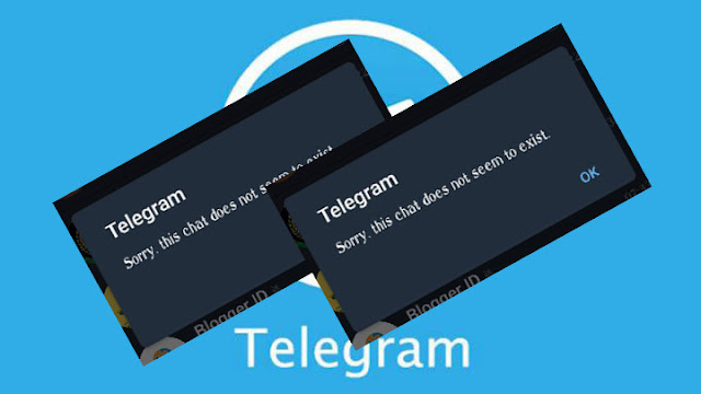 Arti Sorry, This Chat Does Not Seem to Exist di Telegram