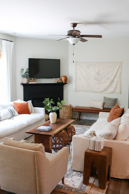 A Mid-Century Modern Living Room