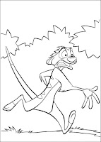 Timon - Lion king coloring page