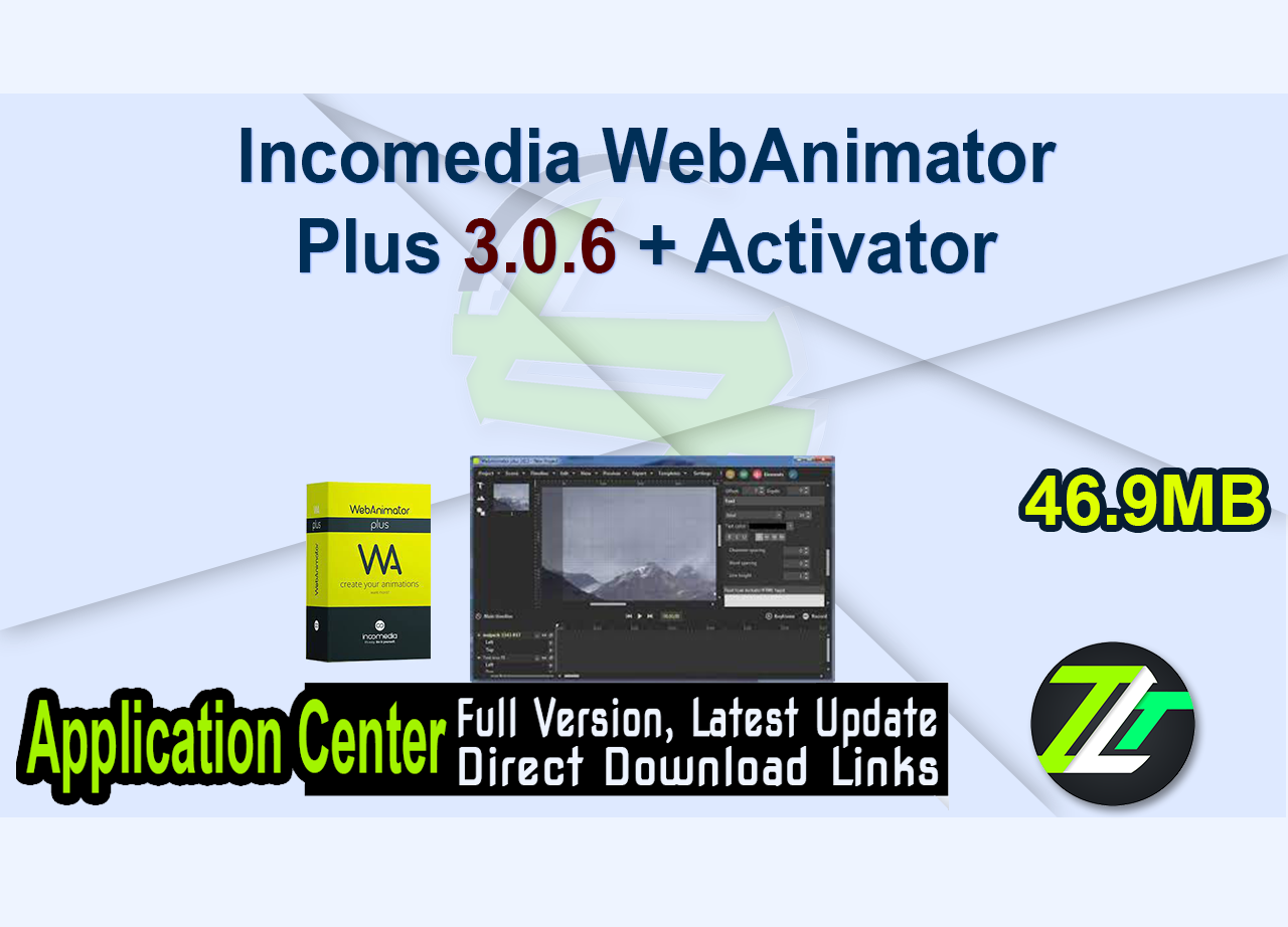Incomedia WebAnimator Plus 3.0.6 + Activator