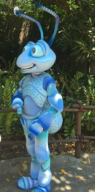 Flik Character in A Bug's Land Disney California Adventure