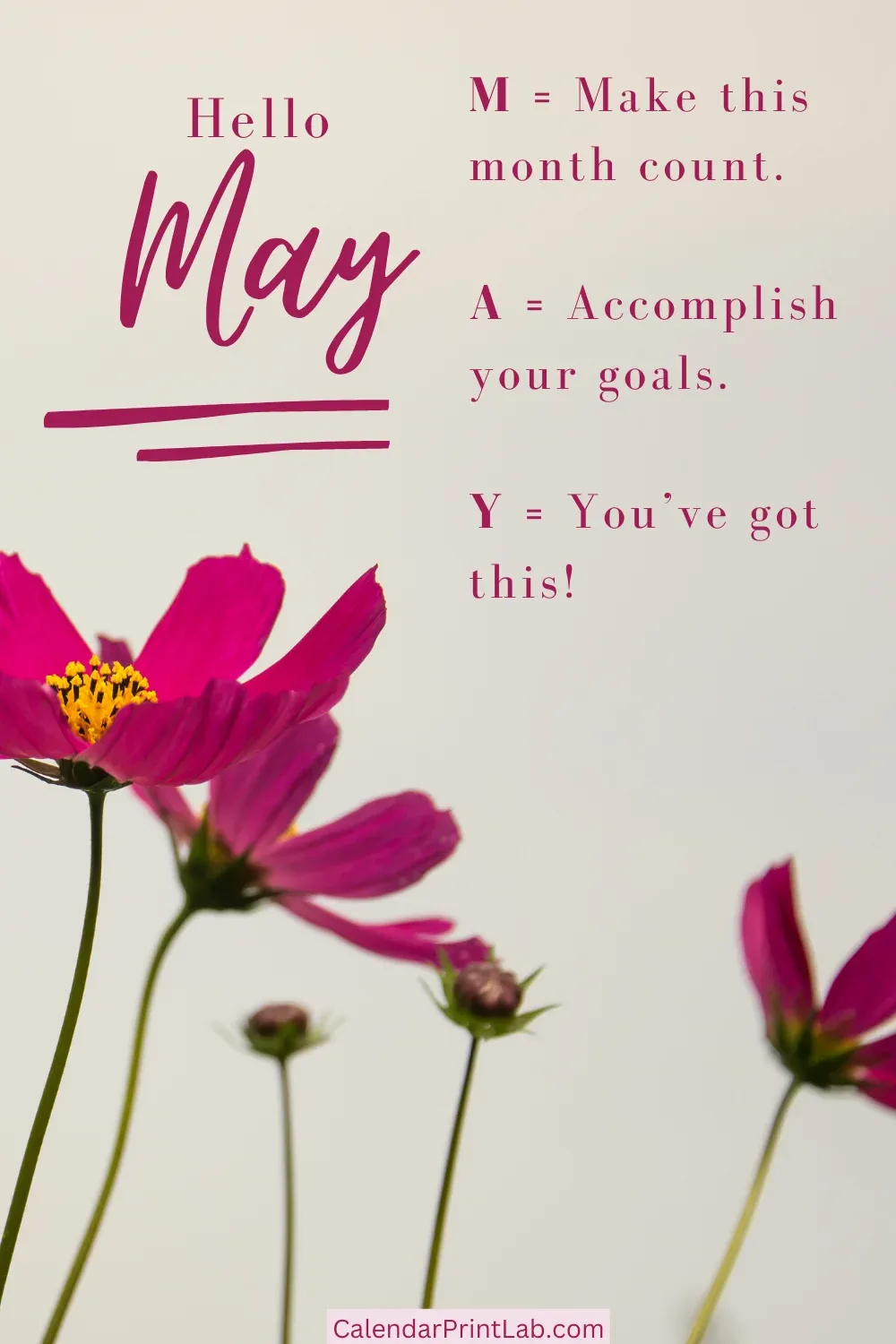 Inspirational Hello May Quotes