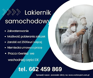 Oferty pracy dla lakiernika w Niemczech