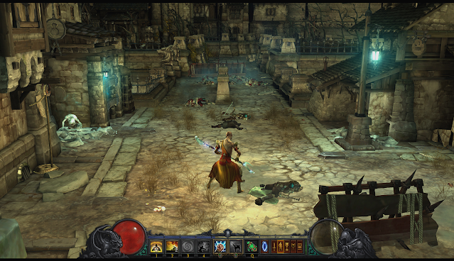This is Diablo 3 in third-person view