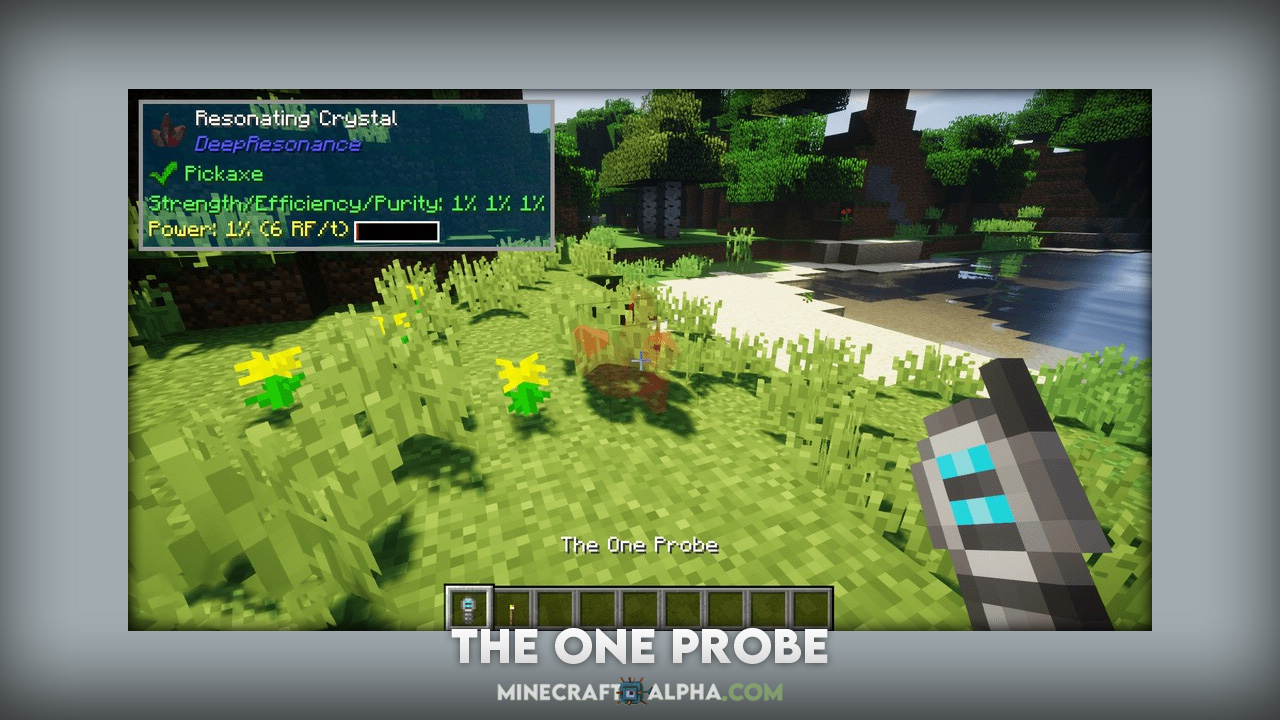 Minecraft The One Probe Mod 1.18.1 (Immersive Version of WAILA)