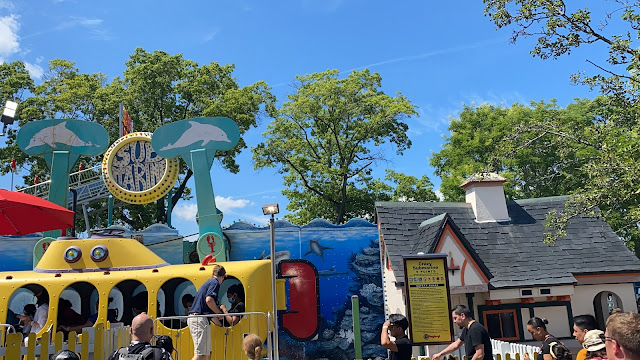 Crazy Submarine Ride Playland Amusement Park