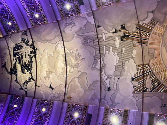 Bushnell Theater Ceiling Mural Hartford Connecticut