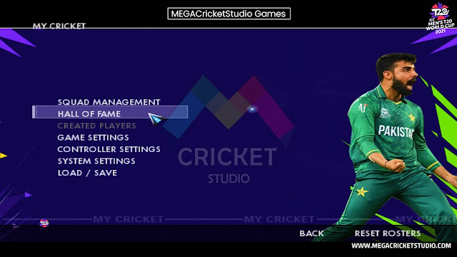 ICC T20 World Cup 2021 Live The Game Patch for EA Cricket 07