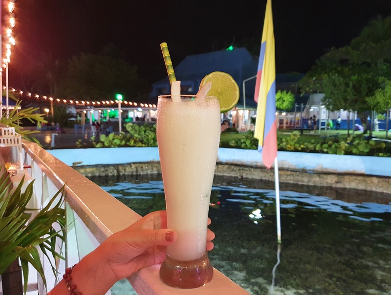 Melhor limonada de coco de San Andrés