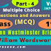 Upon Westminster Bridge | William Wordsworth | Part 4 | Very Important Multiple Choice Questions and Answers (MCQ) | Class 11 